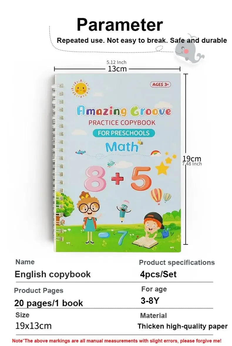 EliteSmarter™ Practice Copy Book for Kids